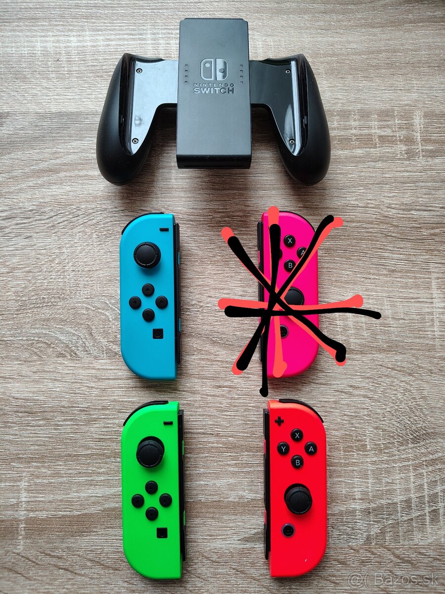 Nintendo Switch - Joycon, Hra, Prislusenstvo