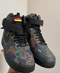 Nike tenisky air force one mid camo