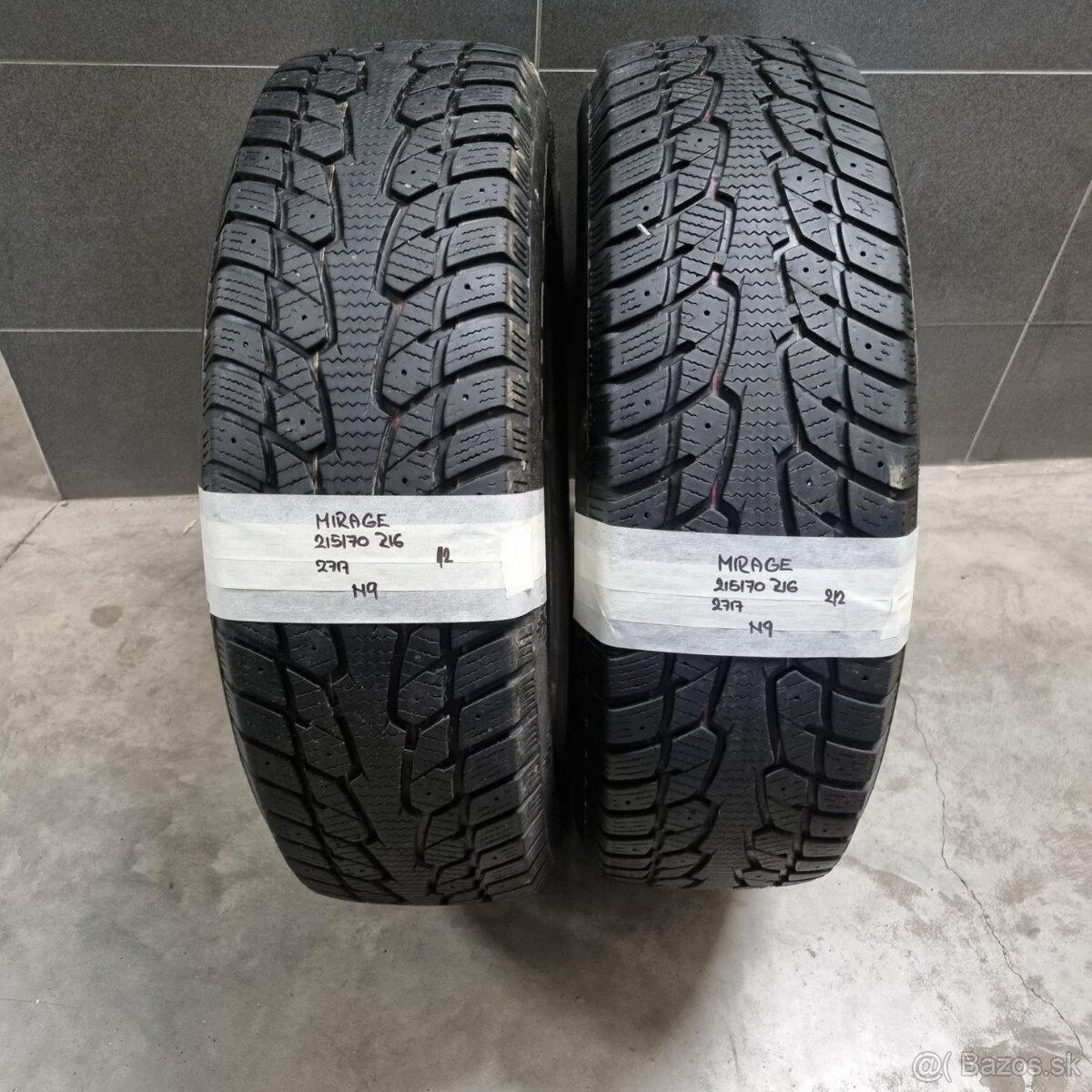 Zimné pneumatiky 215/70 R16 MIRAGE DOT2717