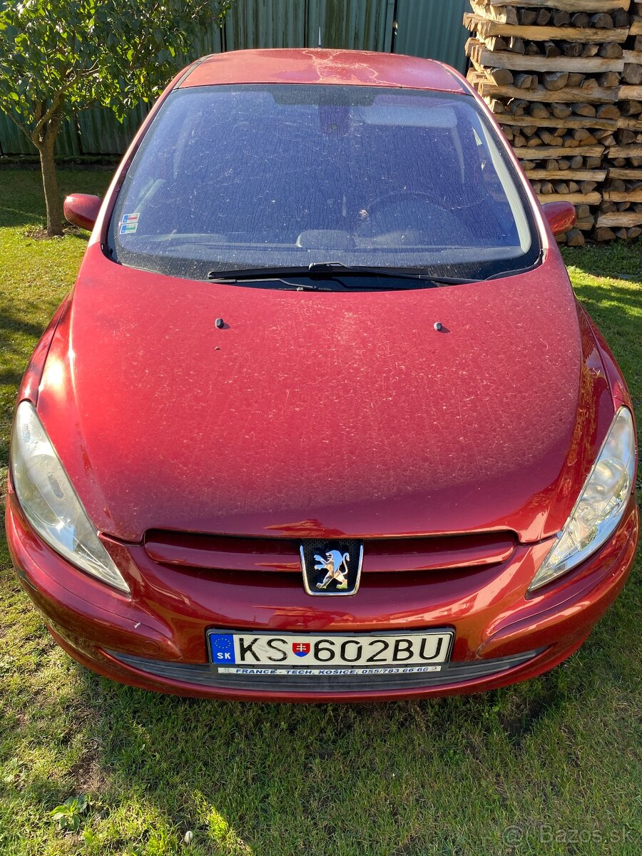 Predám Peugeot 307. 1,6 benzin