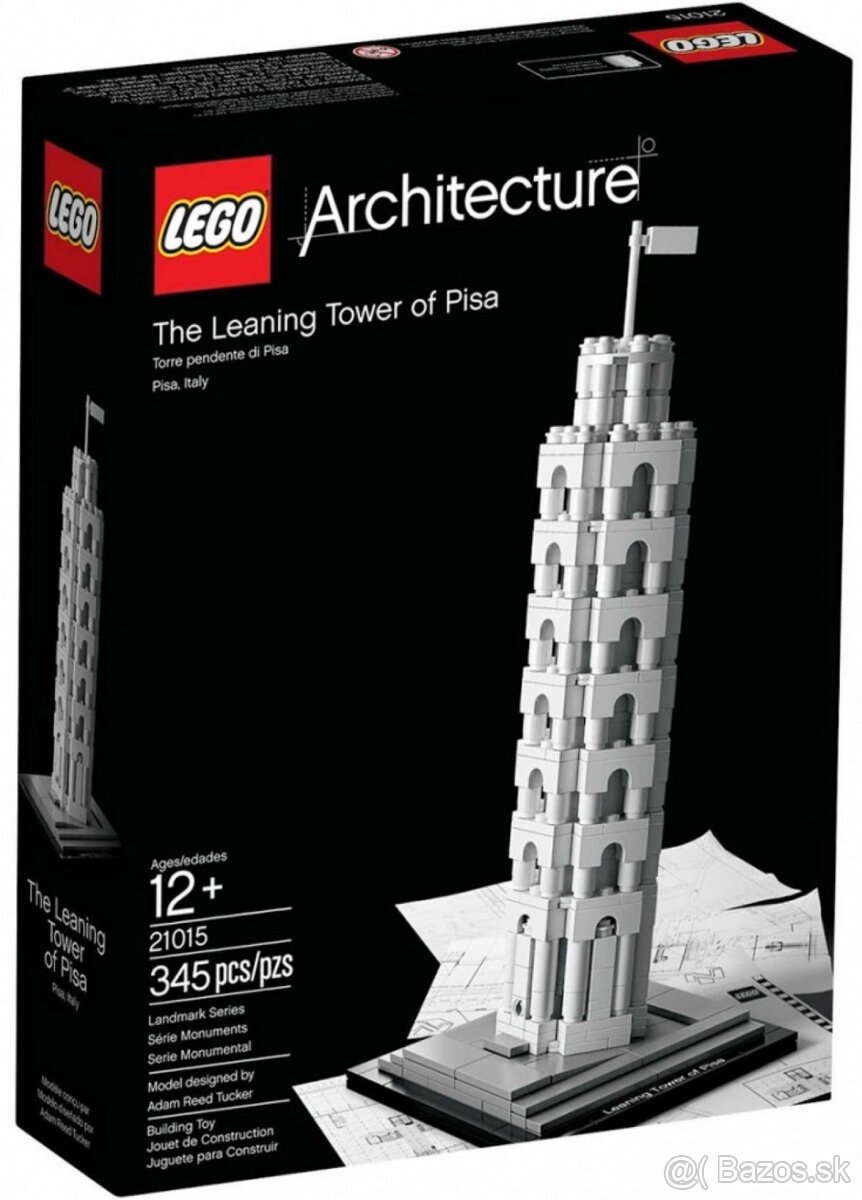 Lego Architecture The Leaning tower of Pisa 21015