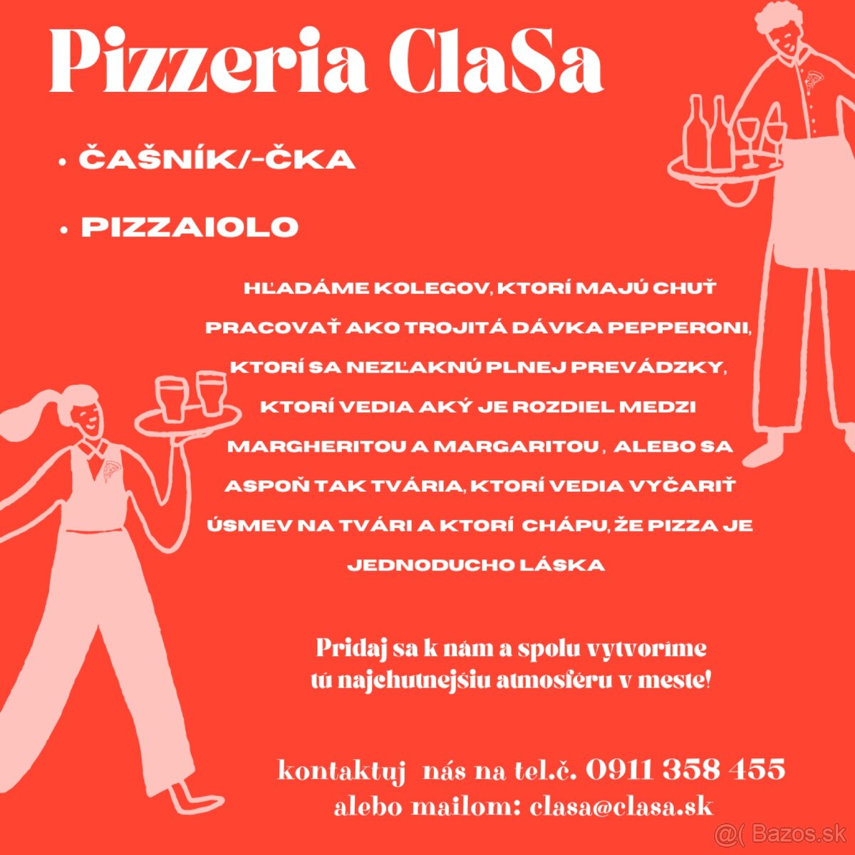 Čašník-Čašníčka/Pizzaiolo