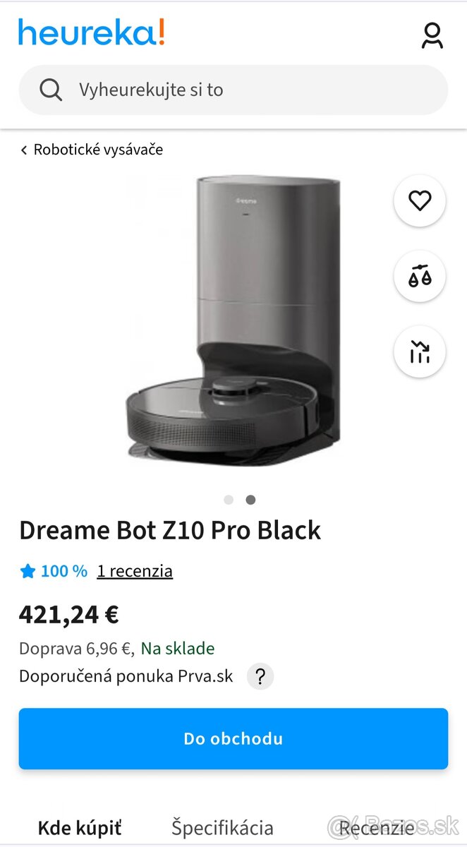 Robotický vysávač Dreame Z10 PRO