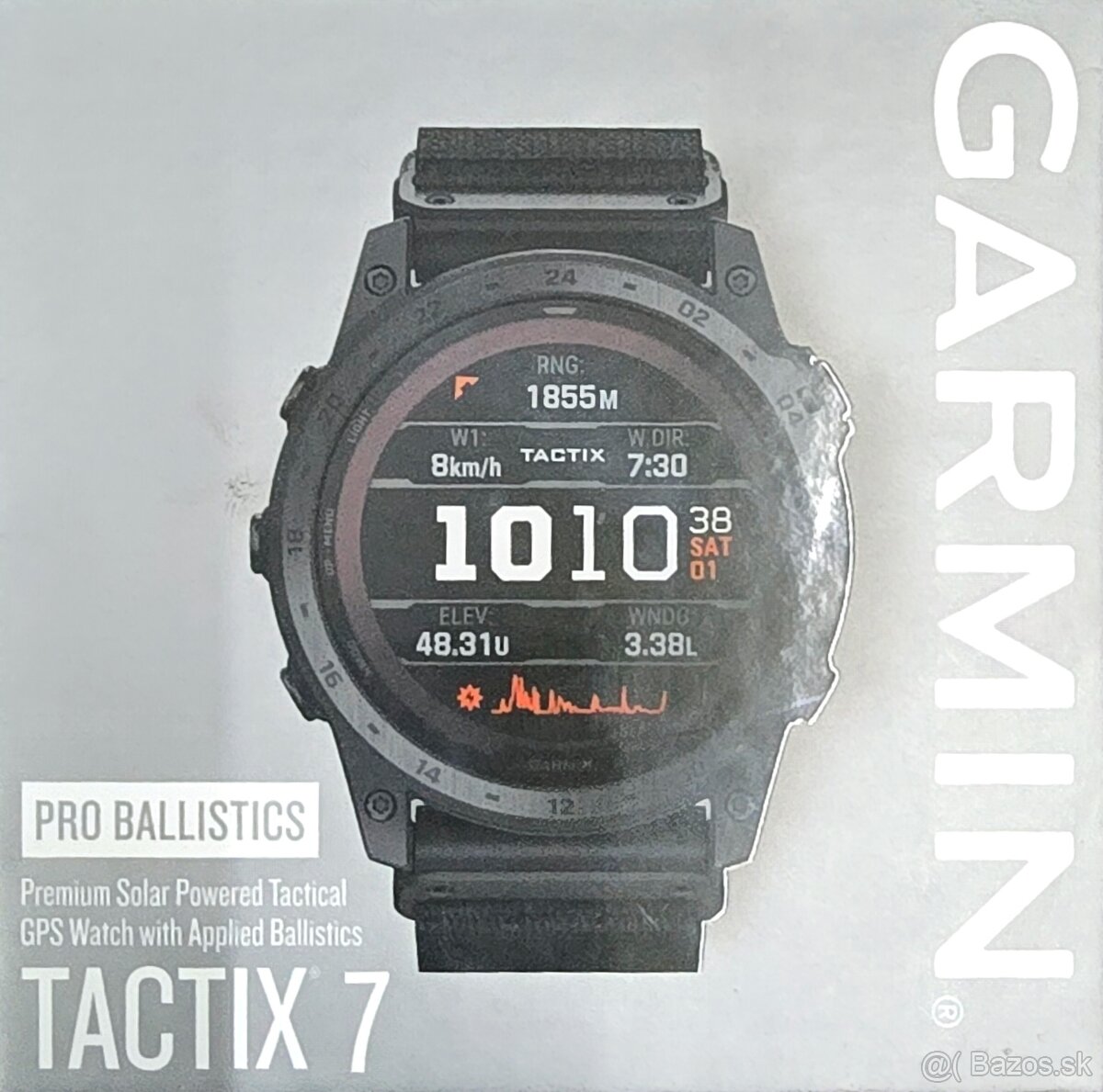 Hodinka GARMIN TACTIX 7 PRO BALLISTICS