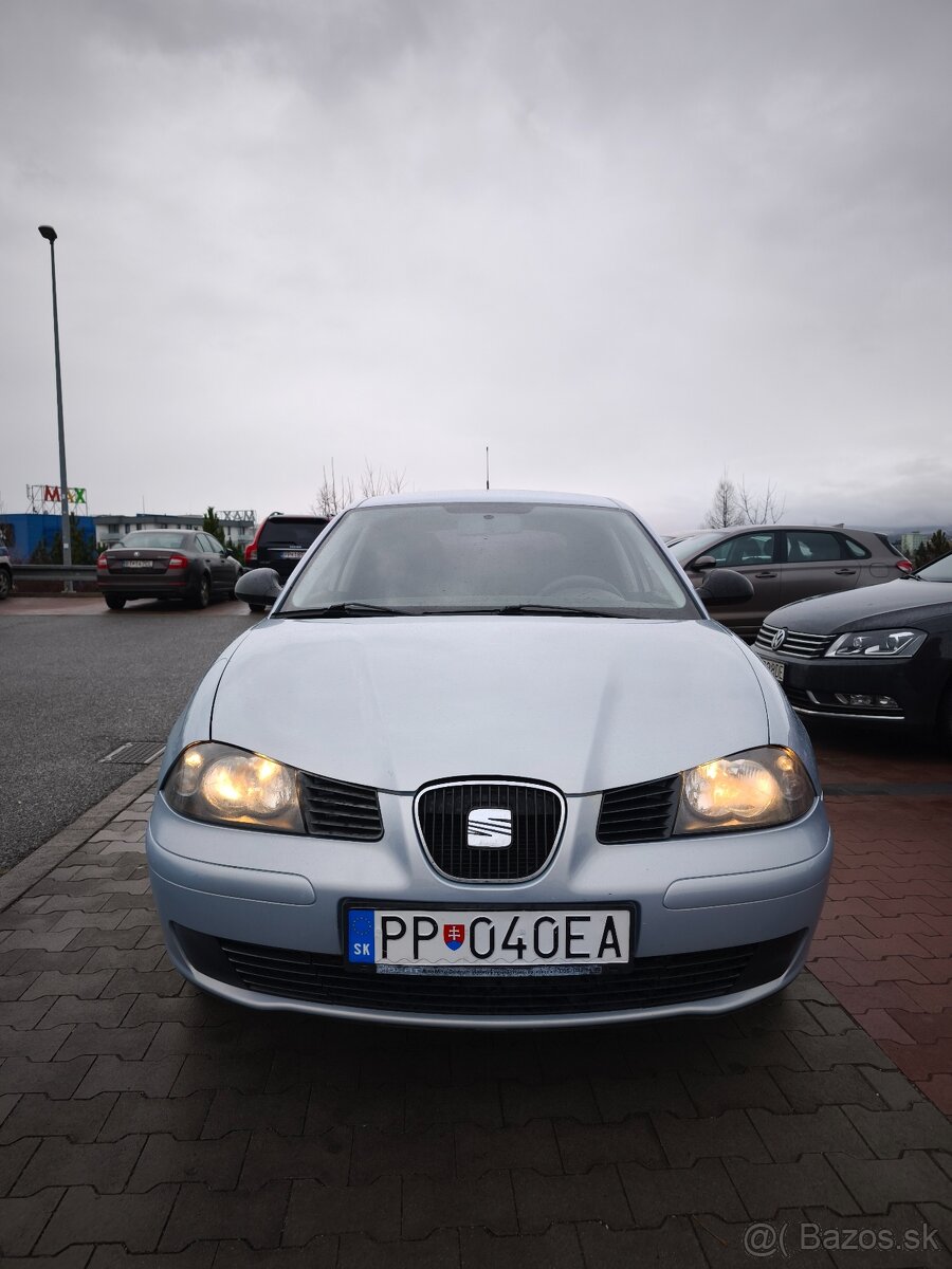 SEAT IBIZA 1.4 BENZIN 55kw 5-st. manuál,r.v.2005