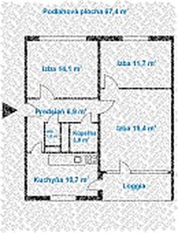 Hľadám 3-izbový byt do 80m2