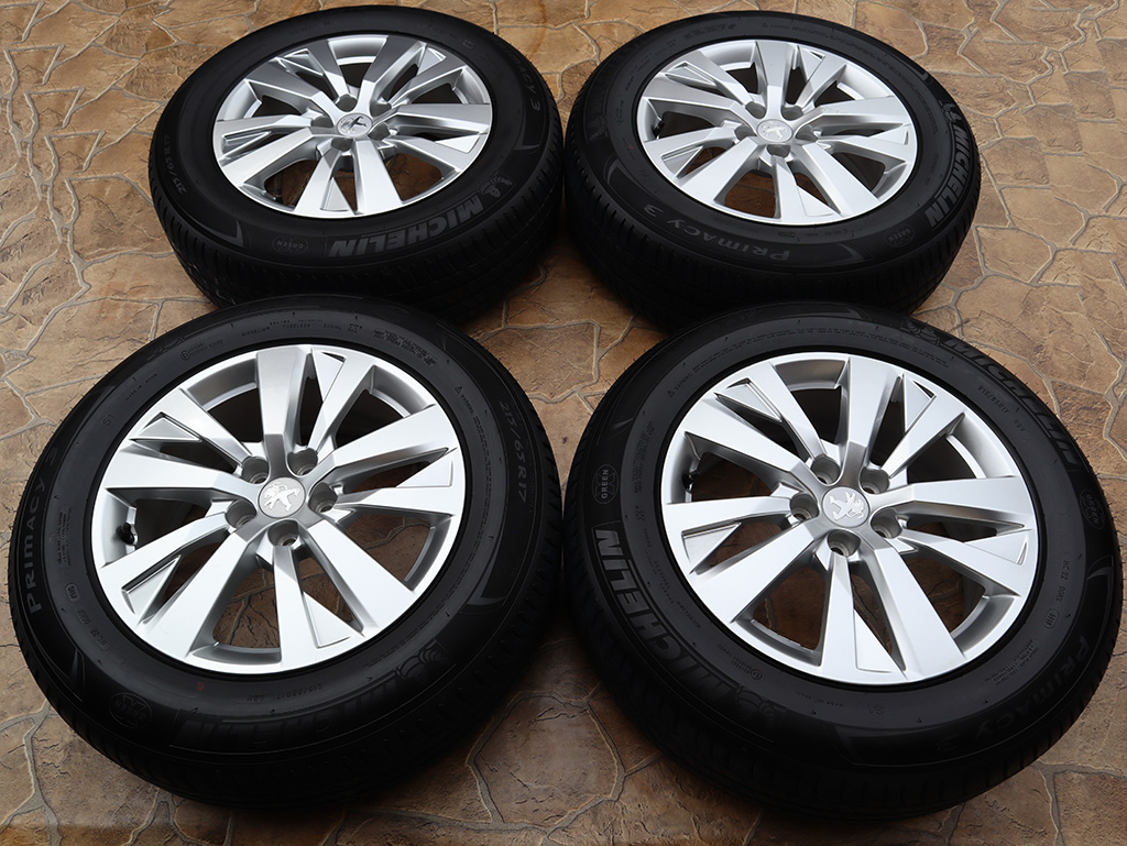 17" Alu kola 5x108 PEUGEOT 3008 5008 LETNÍ NOVÉ 