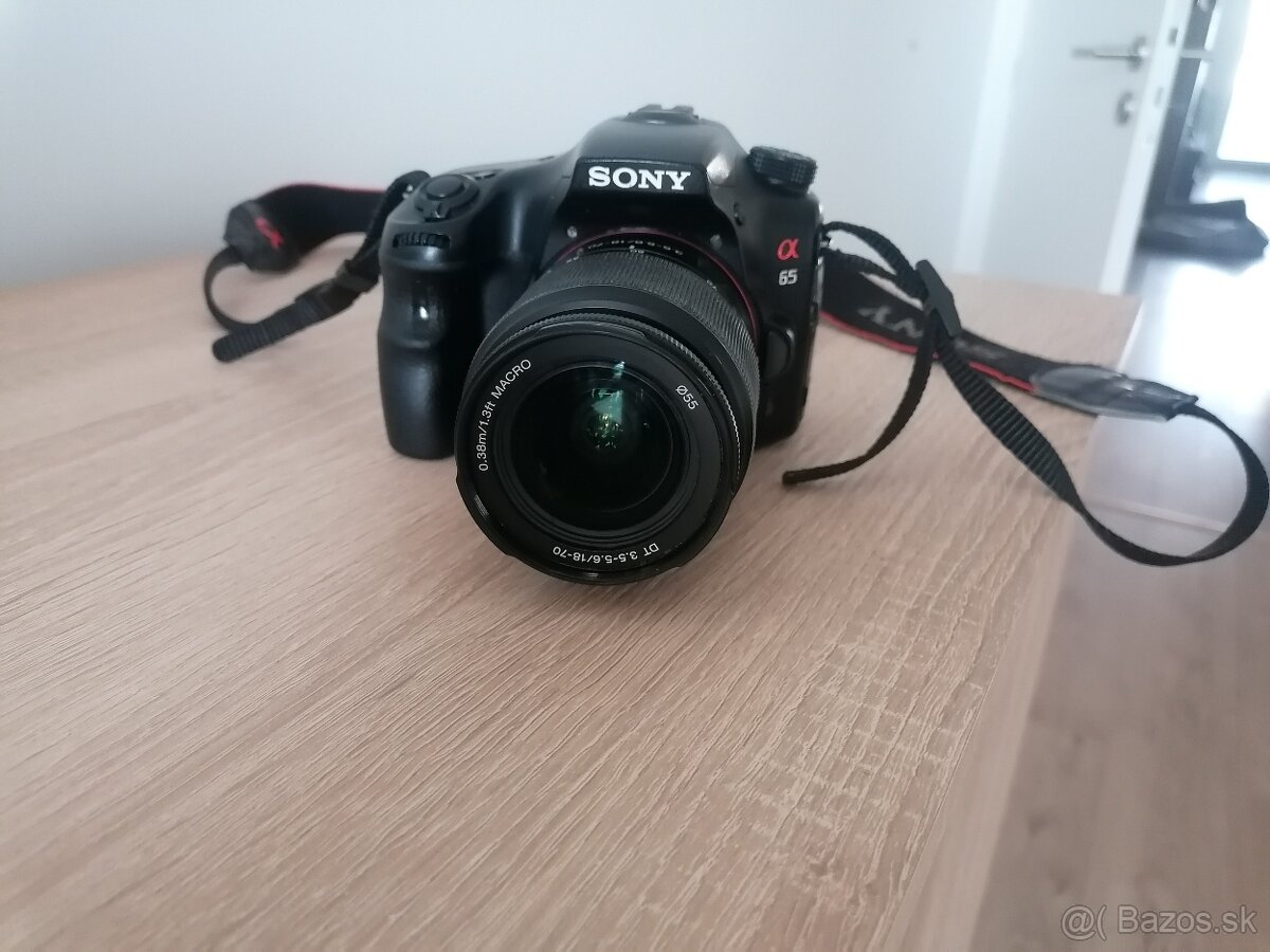 Sony a65 objektiv DT-18-70