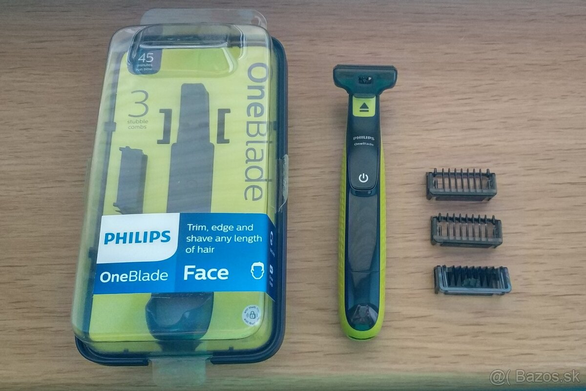 Phillips OneBlade s 3 nástavcami