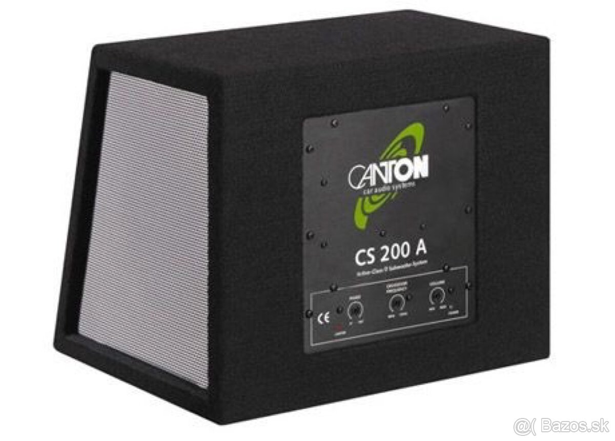 Subwoofer do auta Canton CS 200 A