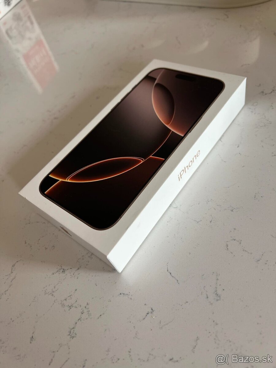 Predam Apple iPhone 16 Pro MAX 512GB Desert Titanium