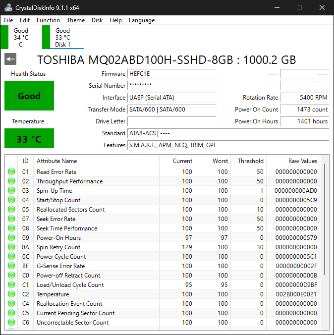 2.5" HDD pre notebook