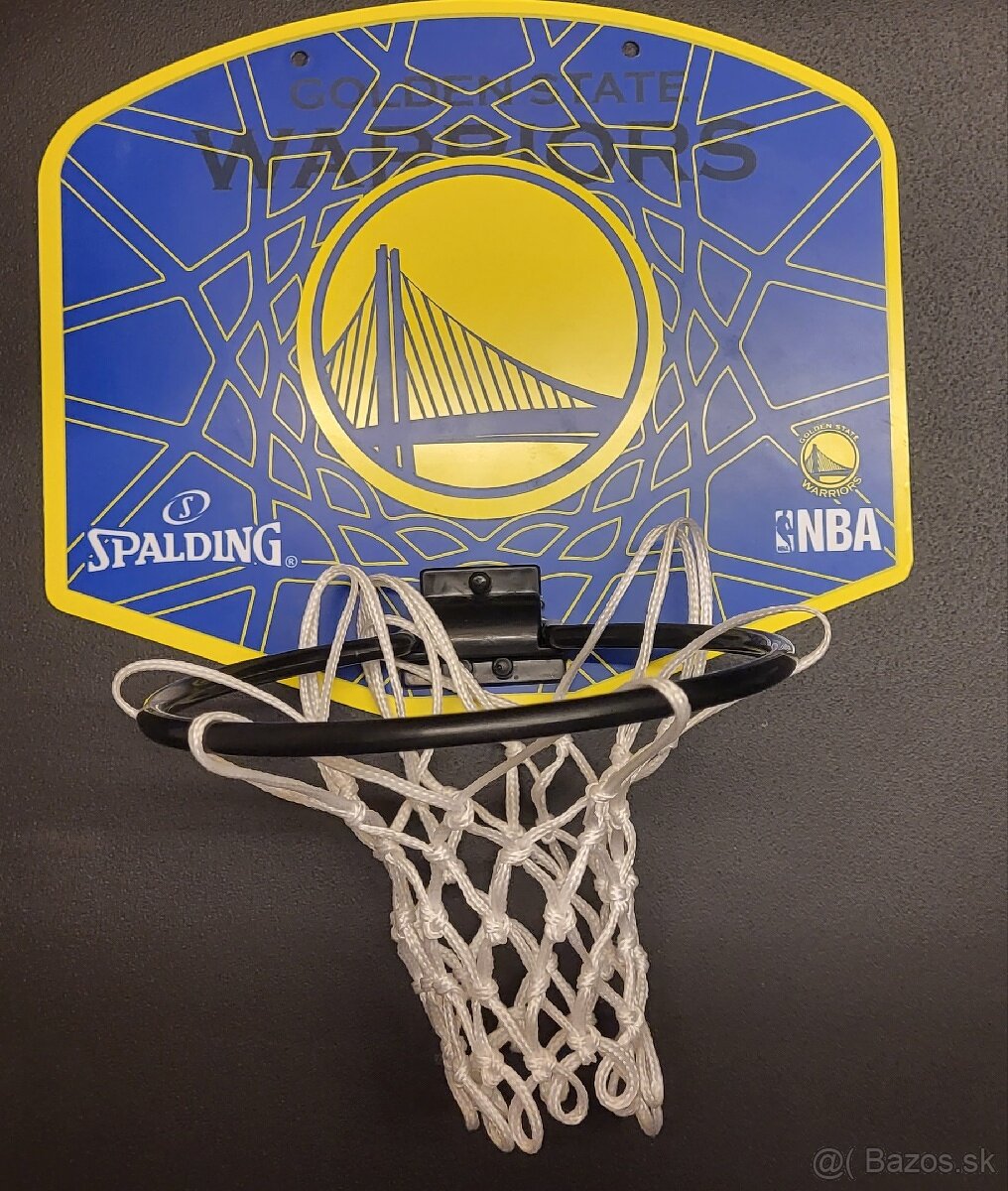 Originál Spalding Golden state warriors kôš na stenu