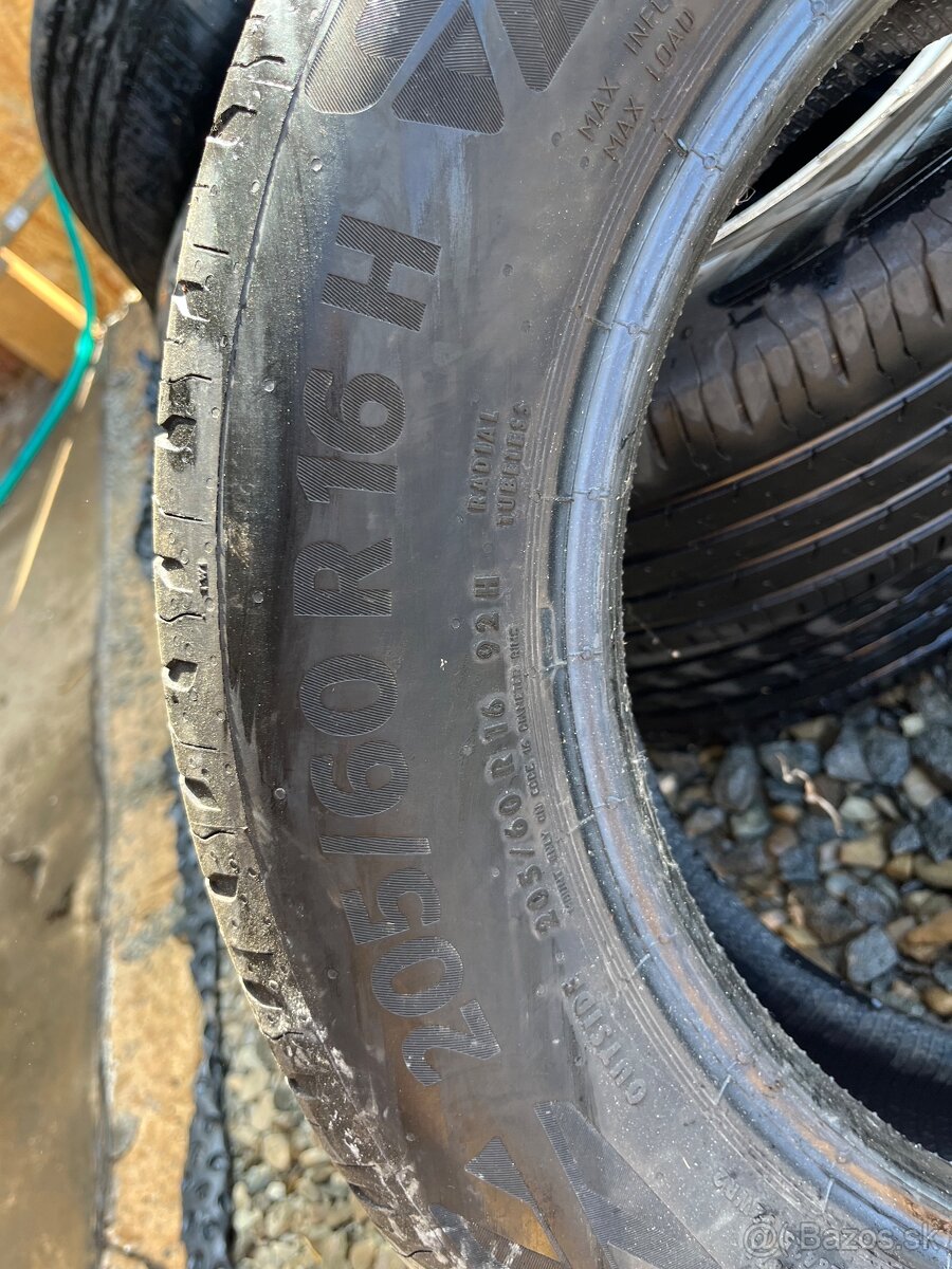 Pneumatiky Continental 205/60 r16 letné