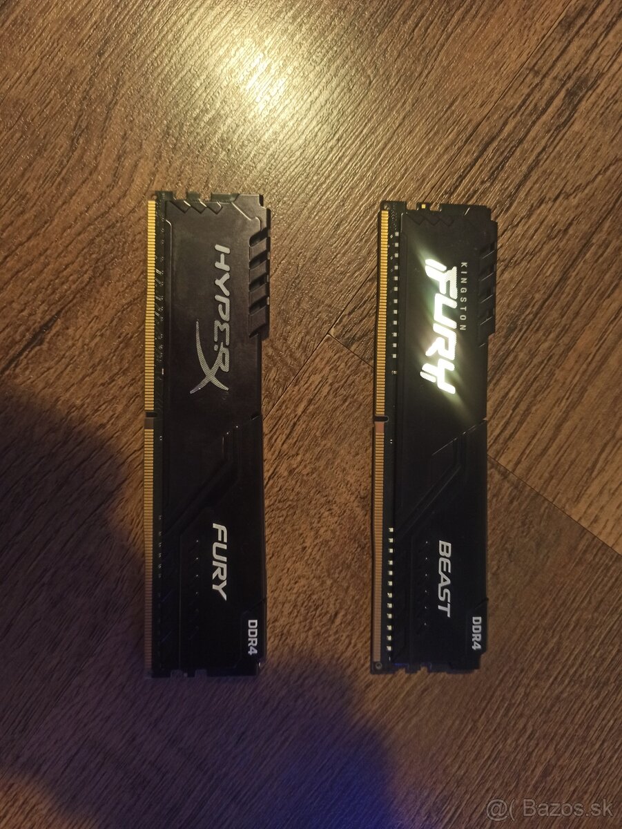 Kingston Fury Beast/Hyperx Fury 8gb RAM