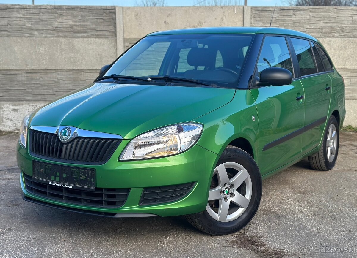 ŠKODA FÁBIA 1.2TSI 63KW 143.000KM MODEL 2012 KLÍMA ŤAŽNÉ TOP