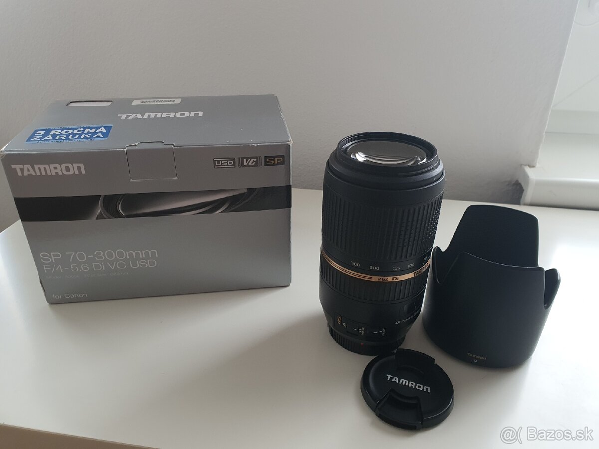 Tamron SP 70 - 300 mm F/4 - 5.6 Di VC USD