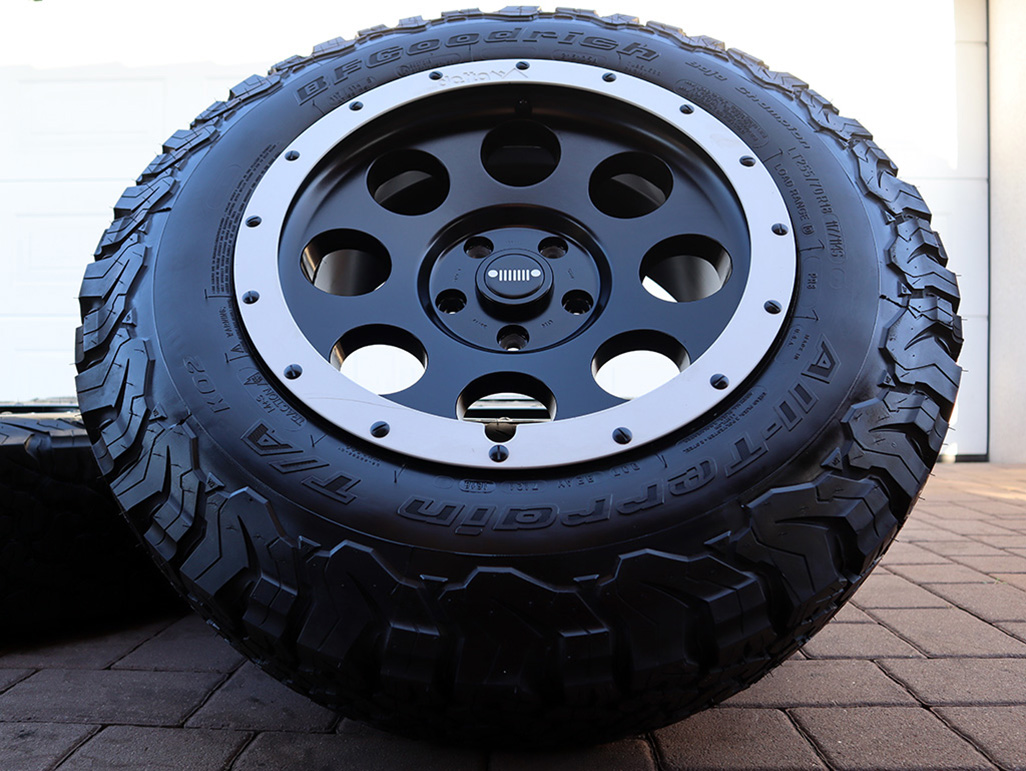 18" 5x127 = DELTA 4x4 JEEP WRANGLER – 5KUSŮ BF GOODRICH