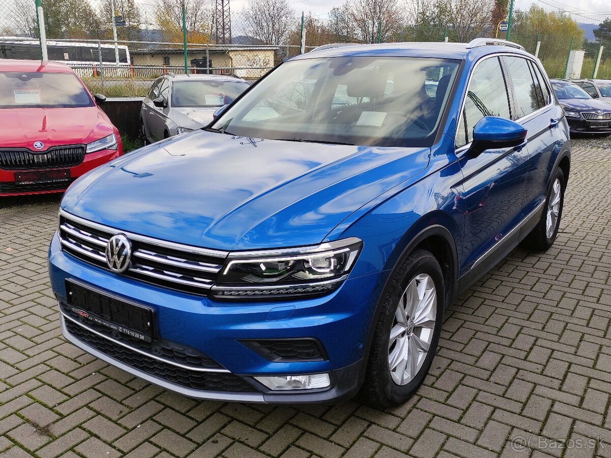 VW Tiguan DSG HIGHLINE FullLED VIRTUAL HEAD-UP NAVI TAŽNÉ