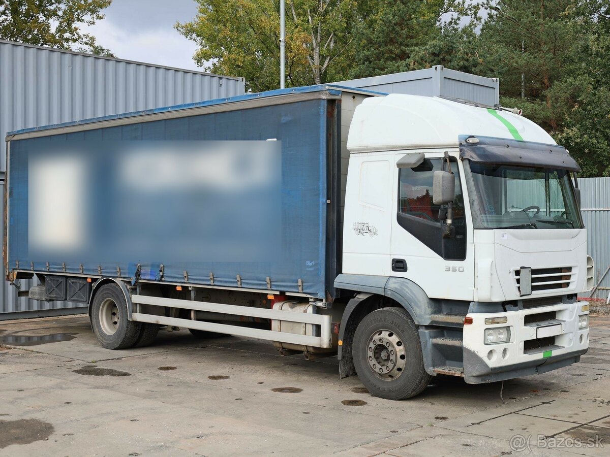 Iveco STRALIS 350, RETARDÉR, 18 TUN, 20 PALET, HYDRAULICKÉ Č