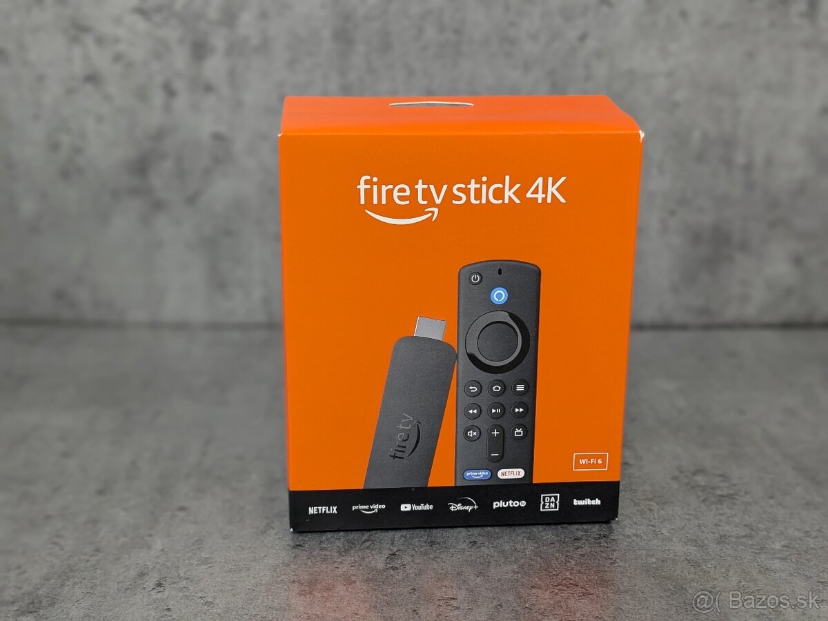 Amazon Fire TV Stick 4K (Max) 2nd Gen - NOVÝ, NEROZBALENÝ