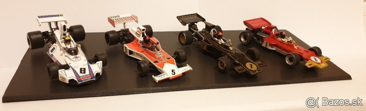 Predám/vymením Formula 1 -4 kusy (1971-1975) v mierke 1/43