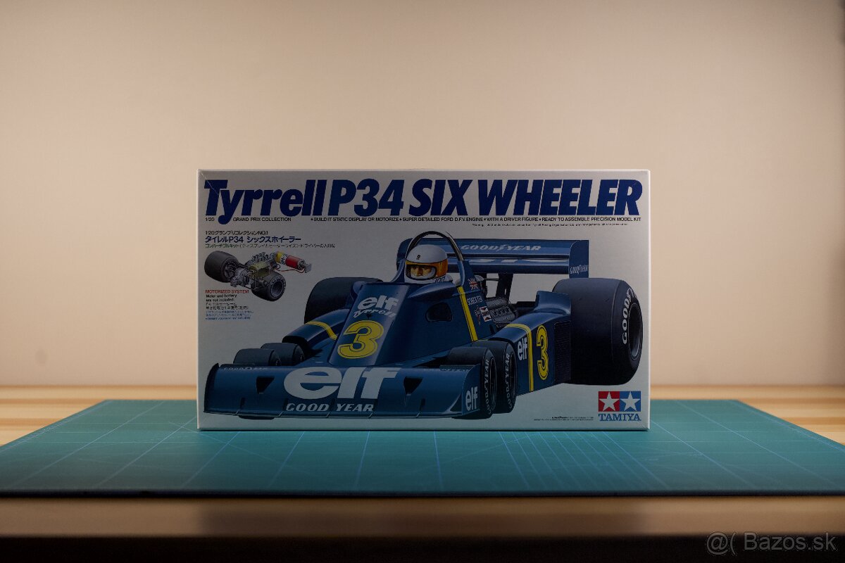 TAMIYA Tyrell P34 Six Wheeler 1/20