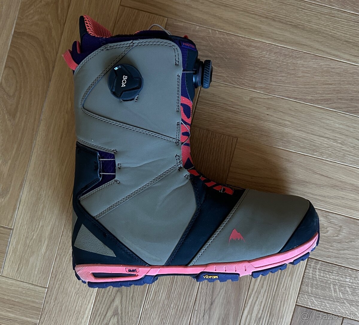 Burton Photon BOA Boot ash/Purple Snowboardove topanky