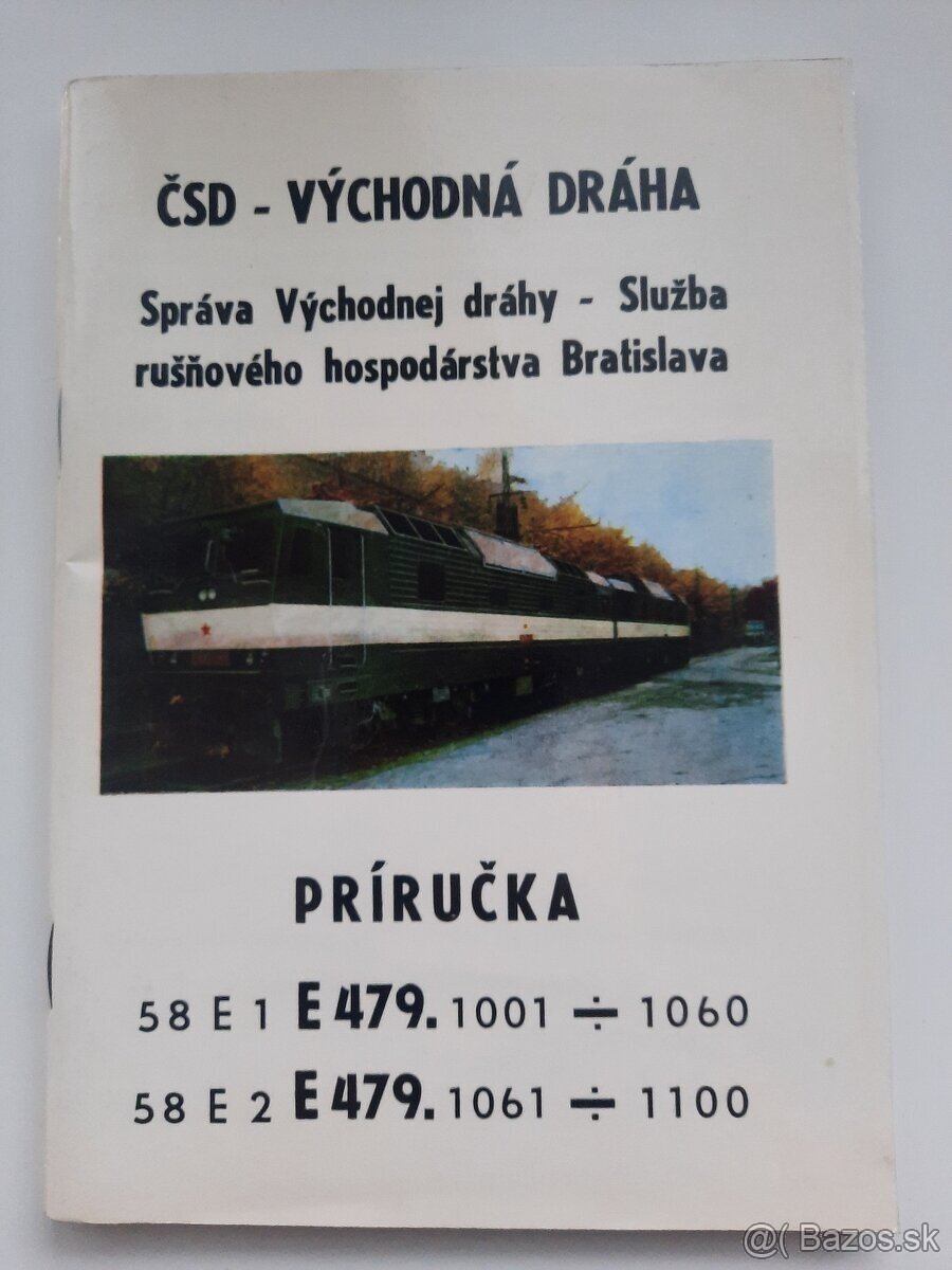 Príručka lokomotív E479.1 ČSD