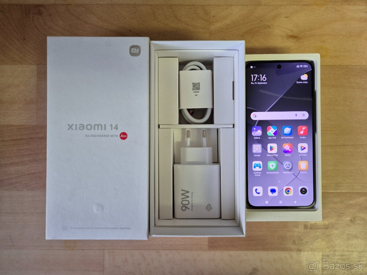 Predám nový Xiaomi 14 12GB/256GB čierny