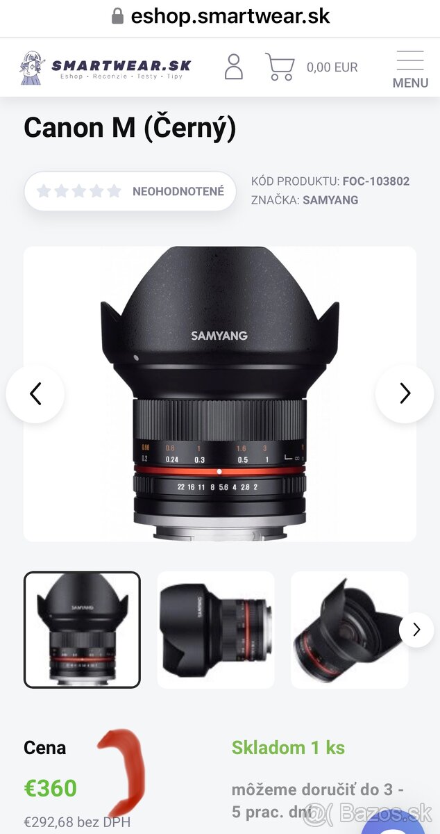 canon EF-M 12mm f:2