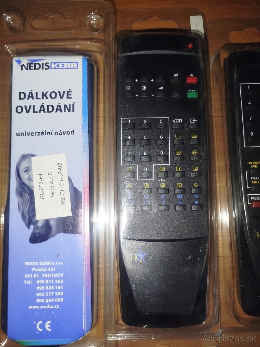 Univerzálne IR diaľkové ovládače HQ-HL