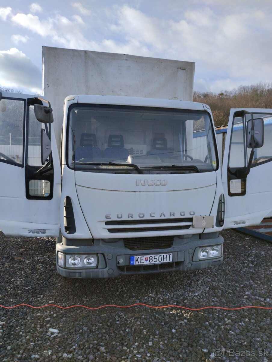 IVECO EUROCARGO 75e15 s hydraulickým čelom