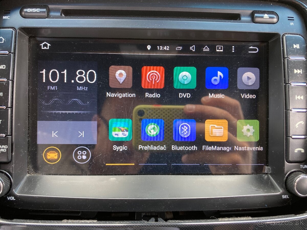 dotykové Android rádio pre Kia Carens 4 od 2013