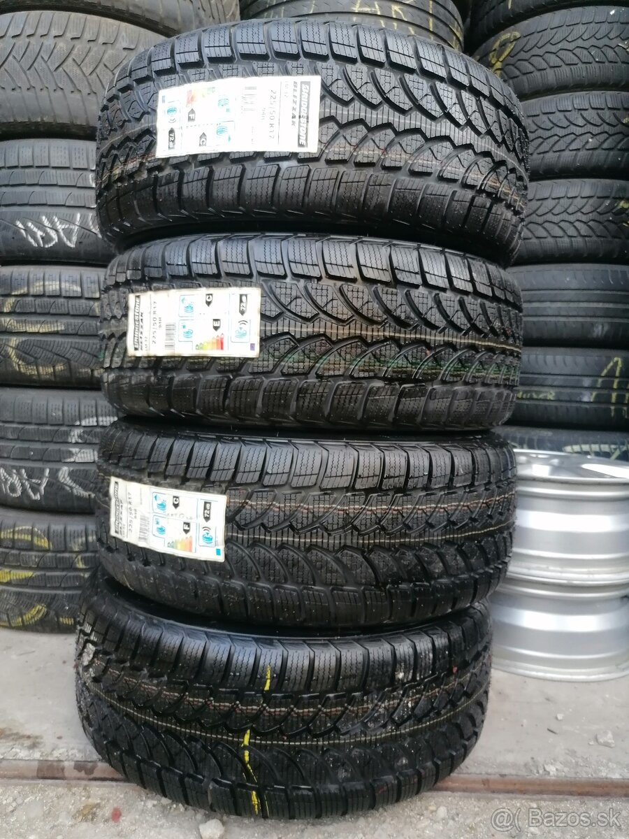 Zimné pneu = 225/50 R17 = BRIDGESTONE = NOVÉ