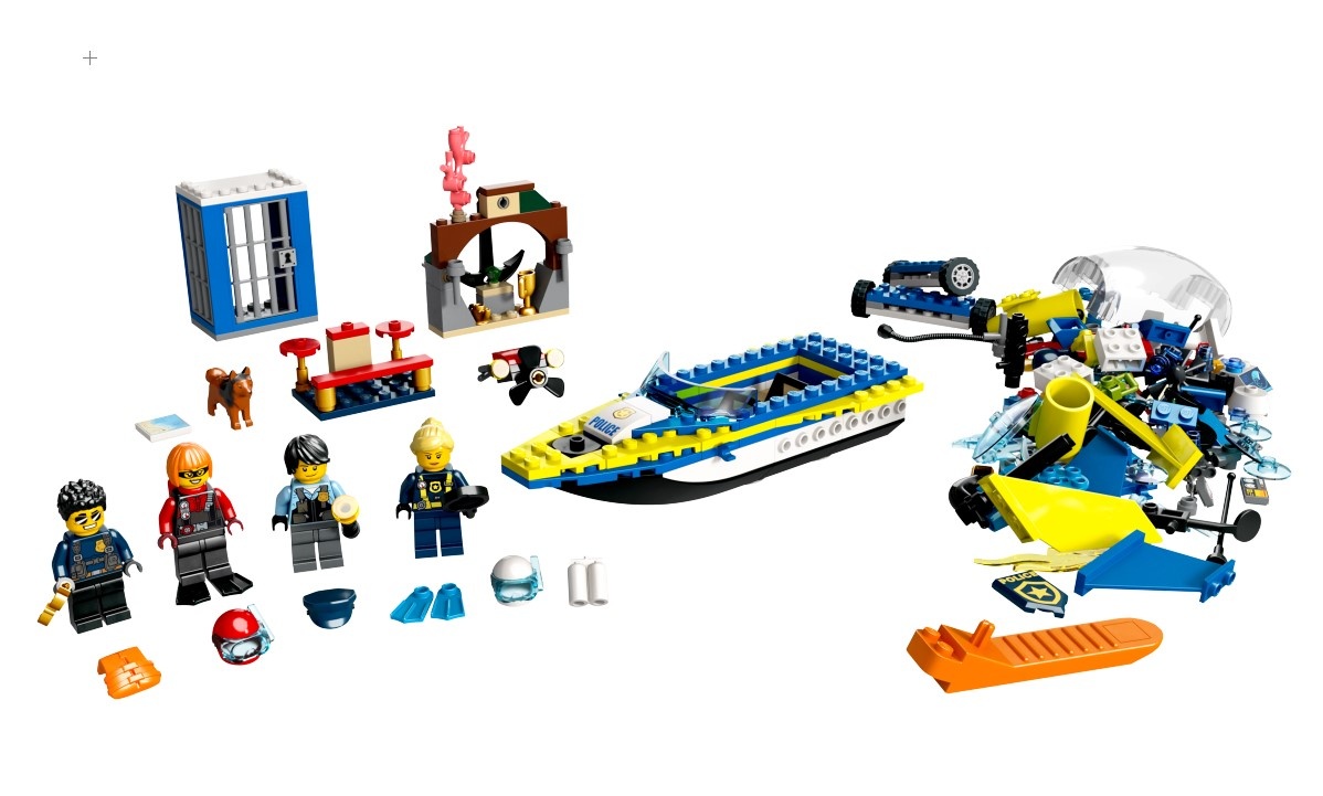 Lego 60355 CITY Misia detektíva pobrežnej stráže