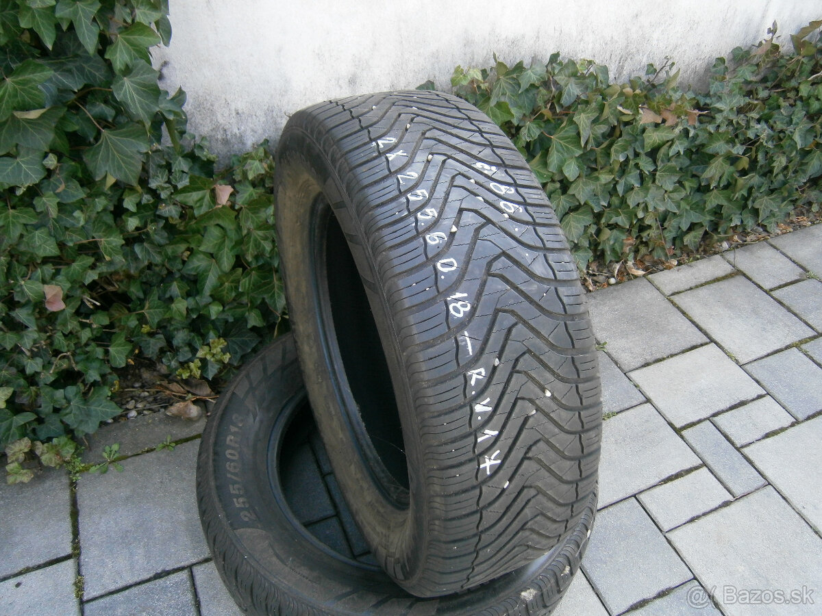 Predám 2x letné pneu GRIPMAX 255/60 R18 111VXL SUV 4X4