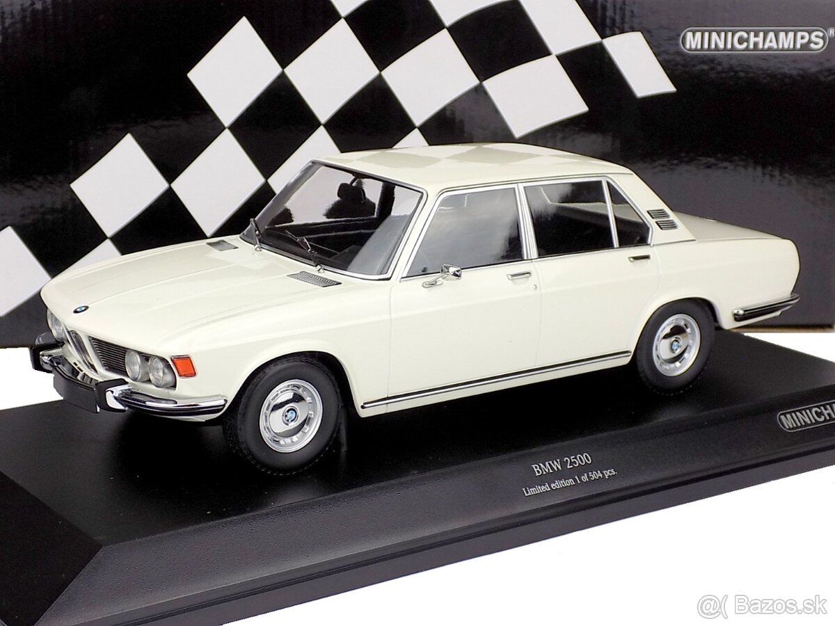 BMW 2500 BERLINE (E3) 1968 Limited edition – 1:18 MINICHAMPS