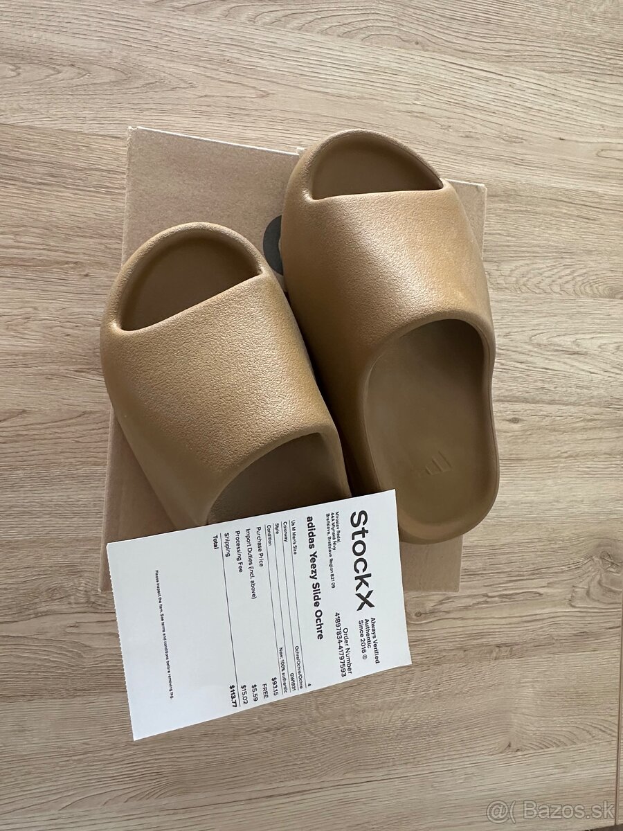 Predám YEEZY SLIDES Ochre