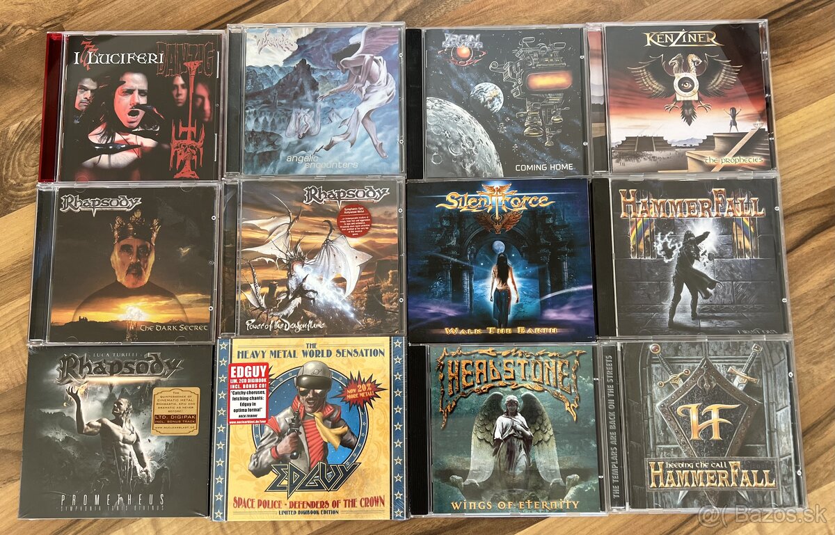 Rhapsody, Hammerfall, Danzing, Ed guy…