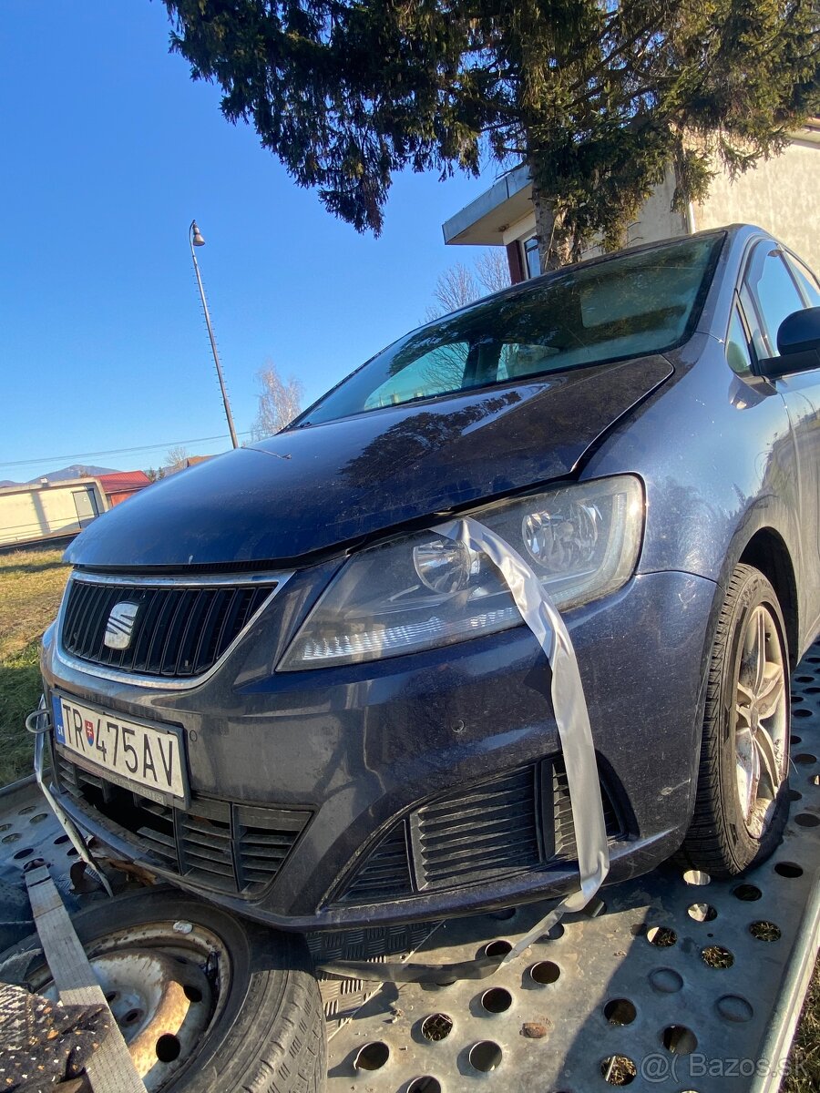 Seat Alhambra 7N 2.0tdi 103kw rv 8/2015 3x airbag KO