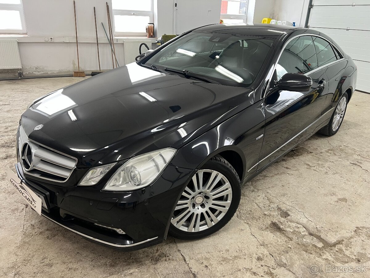 Mercedes-Benz Třídy E 350 CGi 215Kw Coupe AUTOMAT KŮŽE NAVI