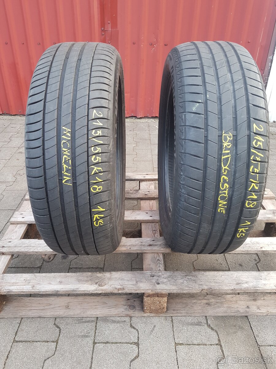 Letne 215/55R18 kusovky