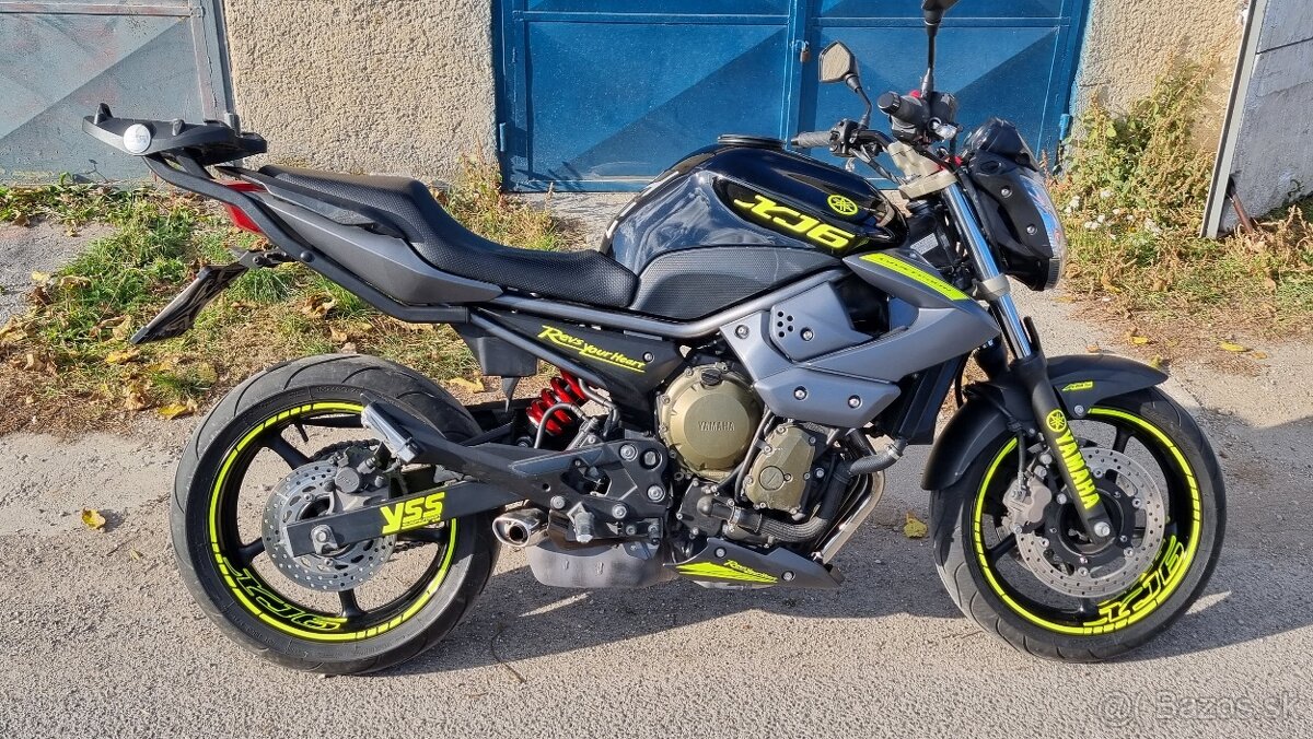 Yamaha XJ6 600cm3, 2010, 57kW