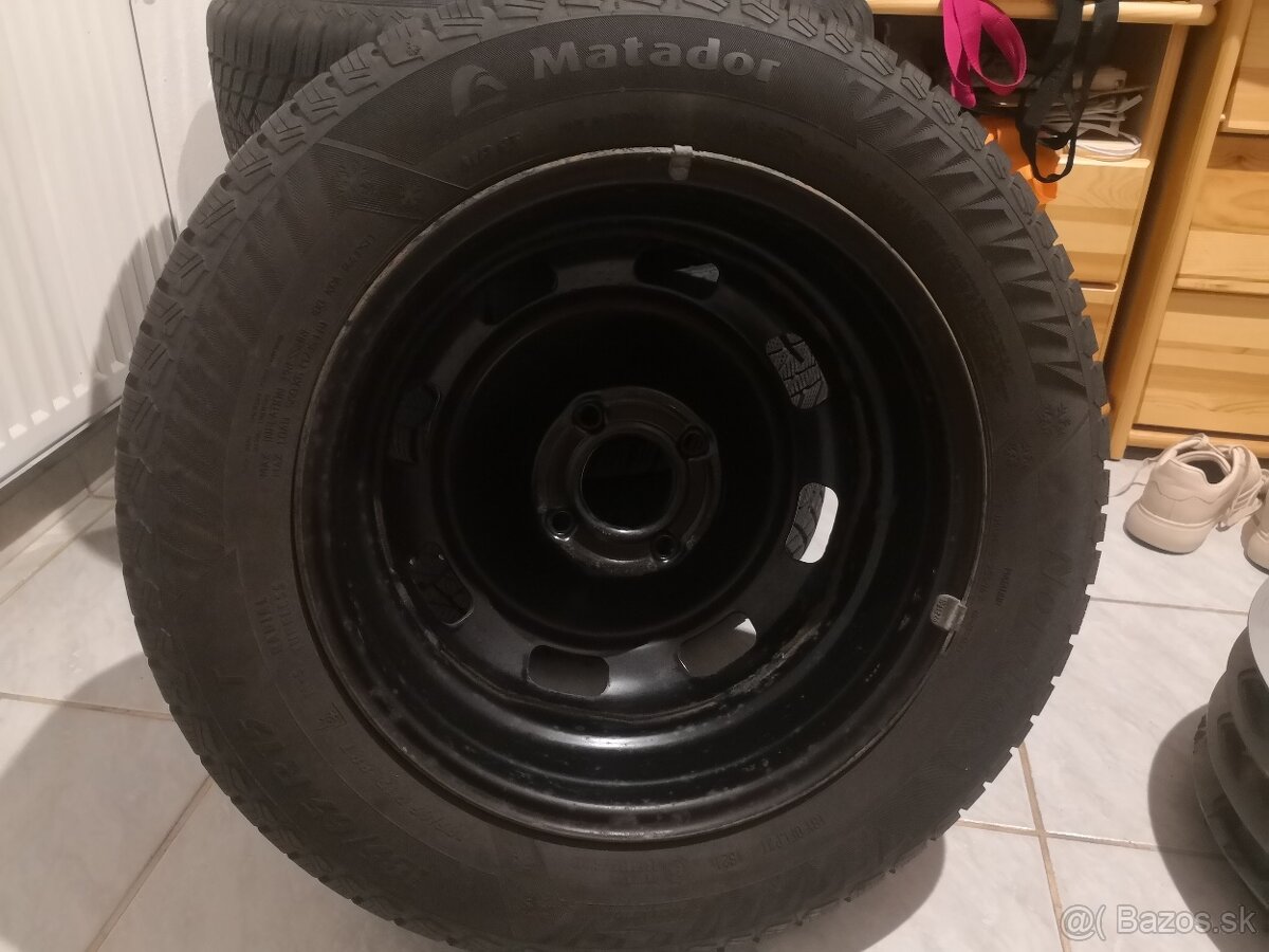 Zimné pneumatiky diskami 185 /65 R 15