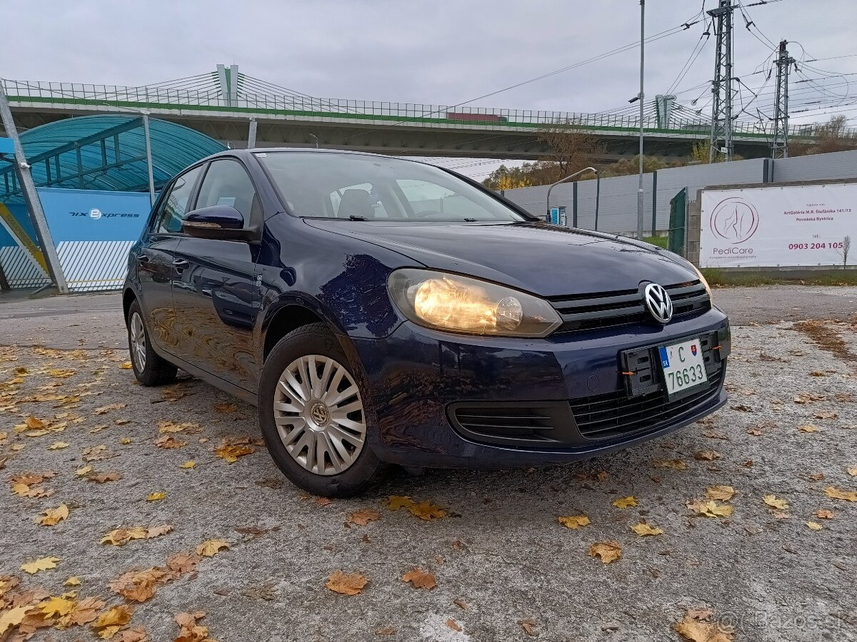 Vw golf 6 benzín 2010