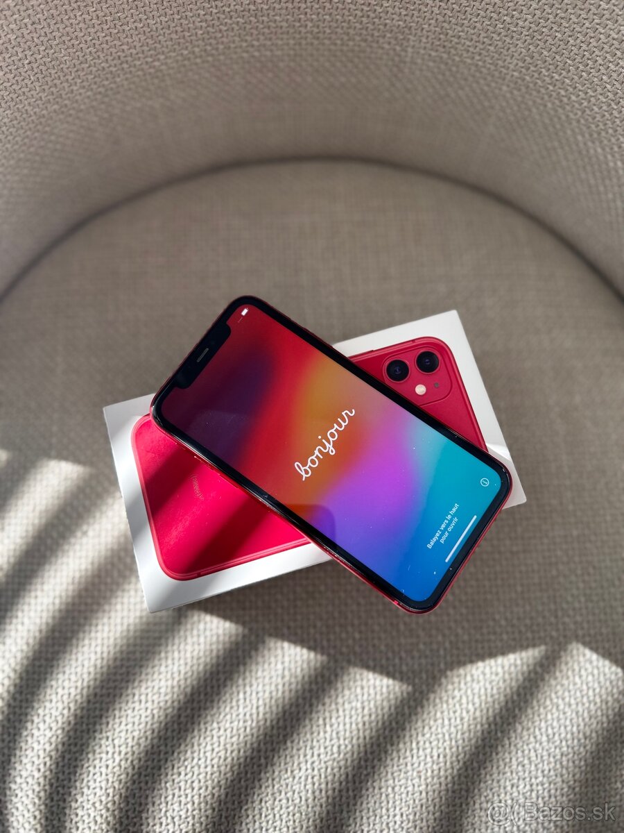 iPhone 11 product RED , 64GB