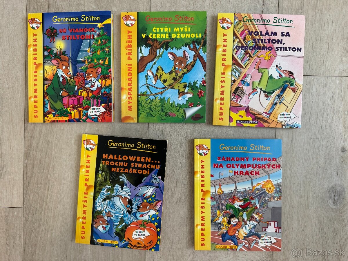 Geronimo Stilton sada kníh