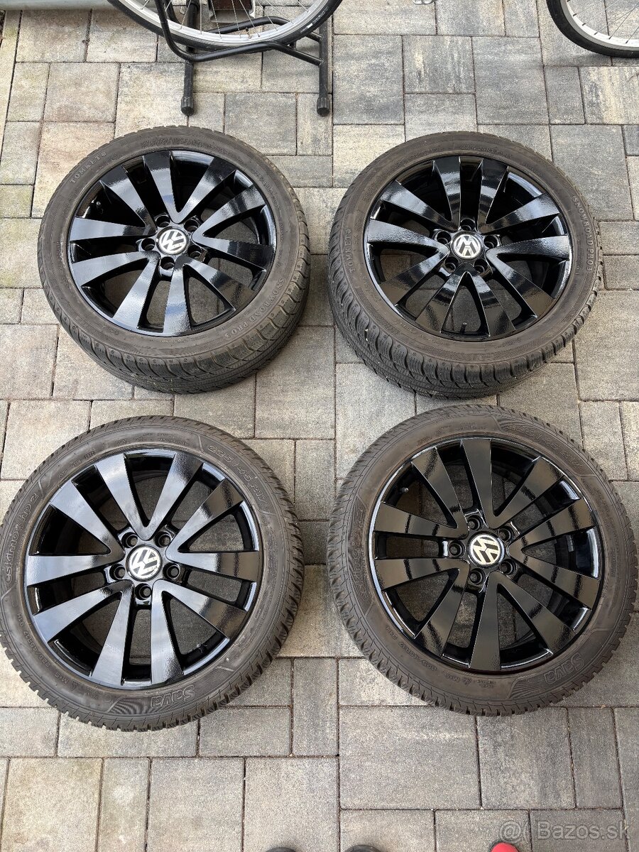 Predám VW hliníkové disky 225/45/R17 5x112 7J ET54