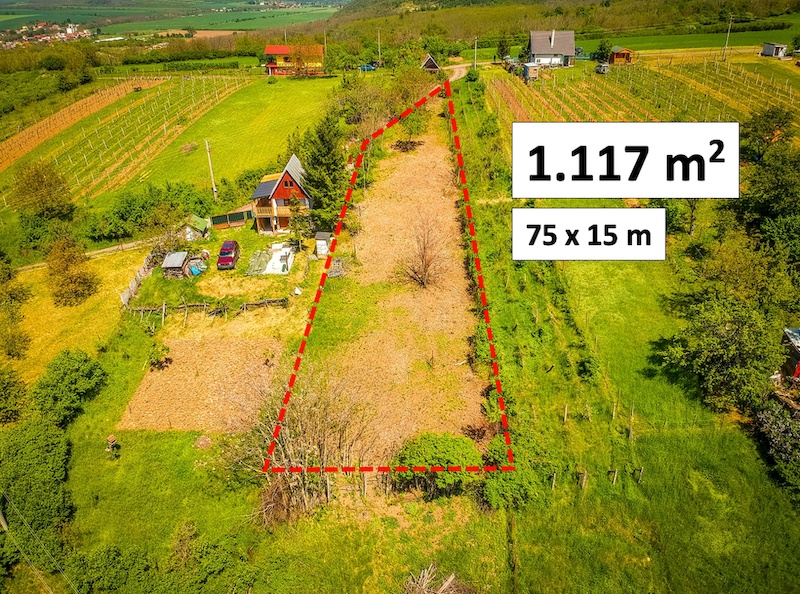 Dudince – 1.120 m2 STAVEBNÝ POZEMOK pre rodinný dom / chatku